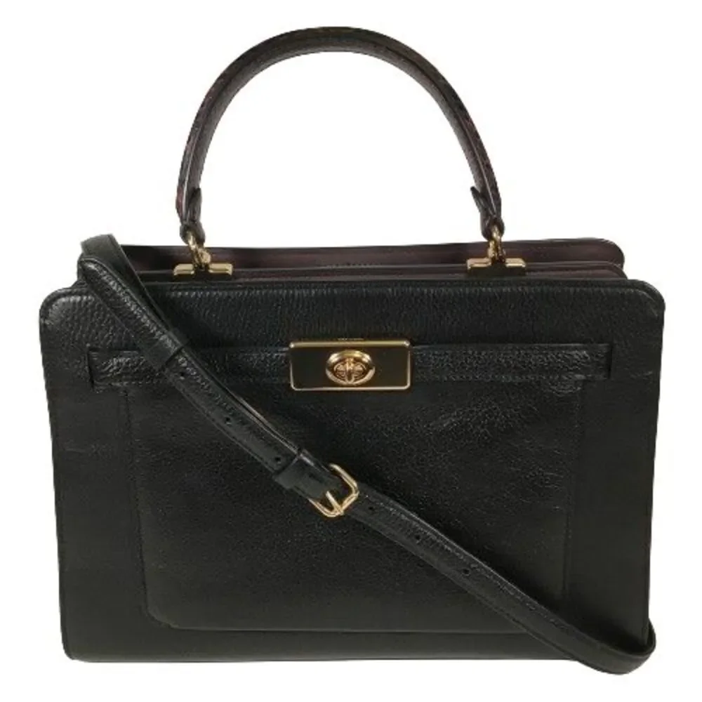 Coach Lane Carryall Leather Crossbody Satchel Purse Shoulder Bag C8211 MRP $549
